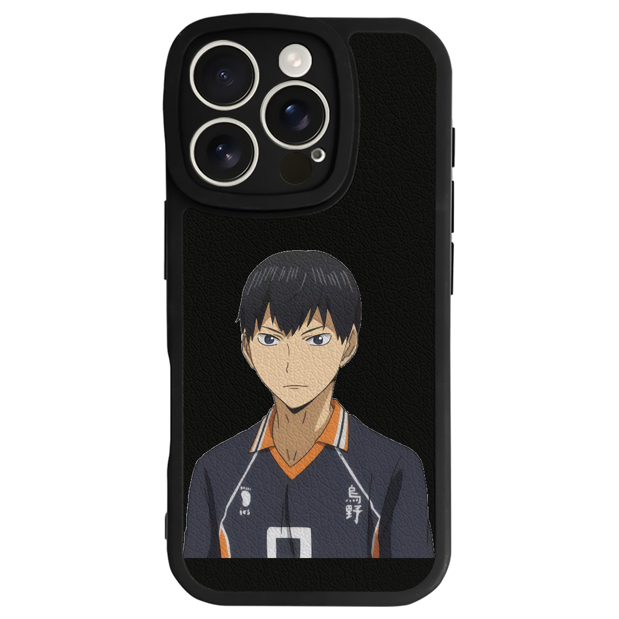 （画像用） ハイキュー!! Haikyu!! 【iPhone 16シリーズ対応】シリコンスマホケース（レザー調） 材質：シリコン